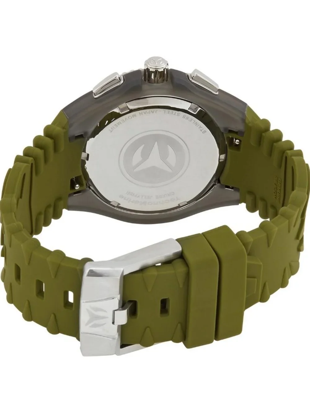 NWT Technomarine Cruise Chronograph Quartz Crystal Green Dial Men's Watch